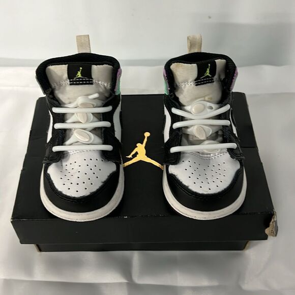 JORDAN 1 MID LITTLE KID SNEAKERS FTL-03-044 - Picture 2 of 8